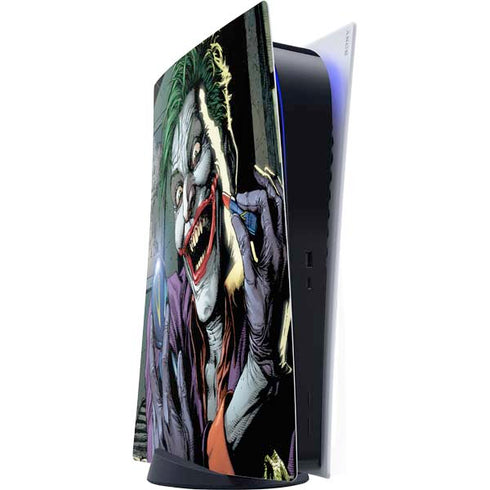 DC Comics The Joker Put on a Smile PS5 Digital Edition Console Skin